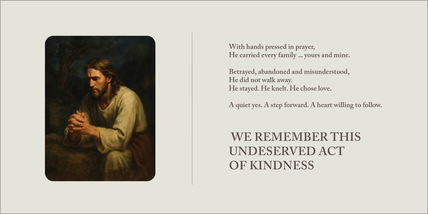 Still Waters desktop calendar | faith artwork flipbook, illustrated scenes