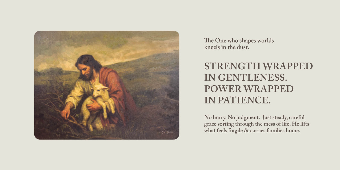 Still Waters desktop calendar | faith artwork flipbook, illustrated scenes